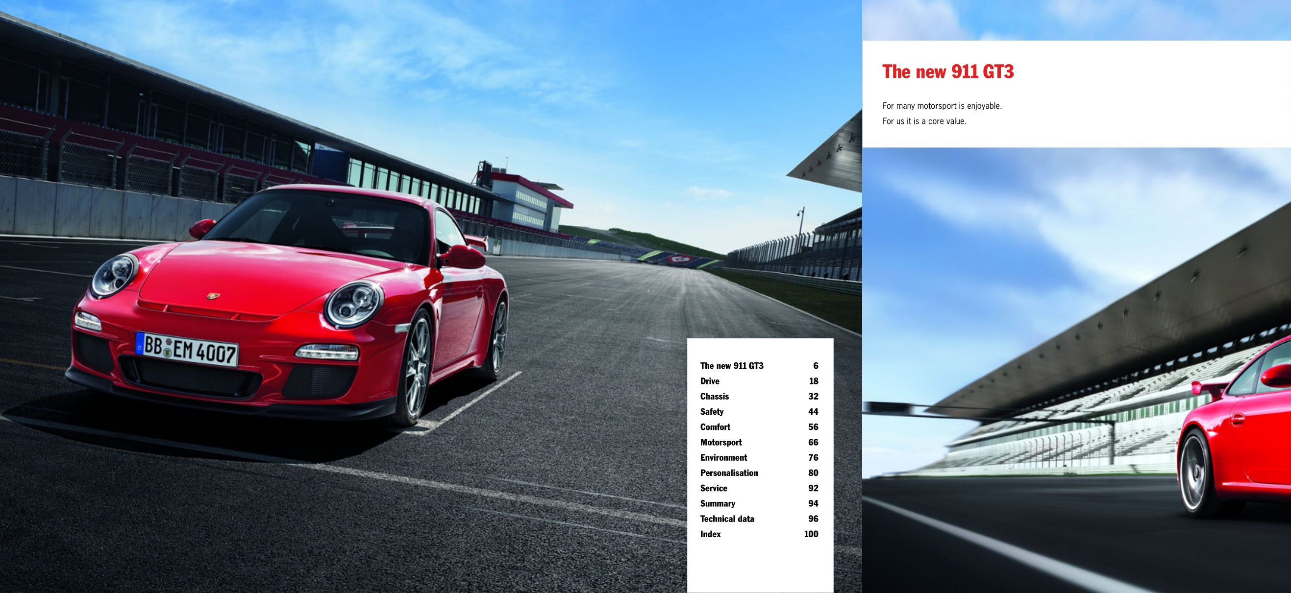 2009 Porsche 911 GT3 Brochure Page 45